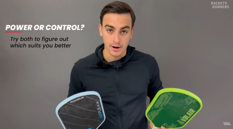 Everything you need to know to buy a pickleball paddle!! | Rackets & Runners