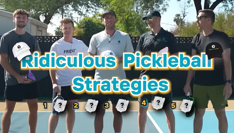 5 Ridiculous Pickleball Strategies That Just Might Work