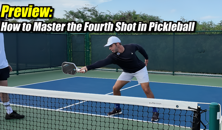 Ben Johns, World #1, PRO TIPS to Mastering the Fourth Shot in Pickleball!