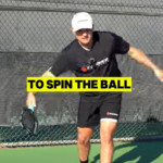 LEGAL Pickleball Serve With INSANE SPIN!