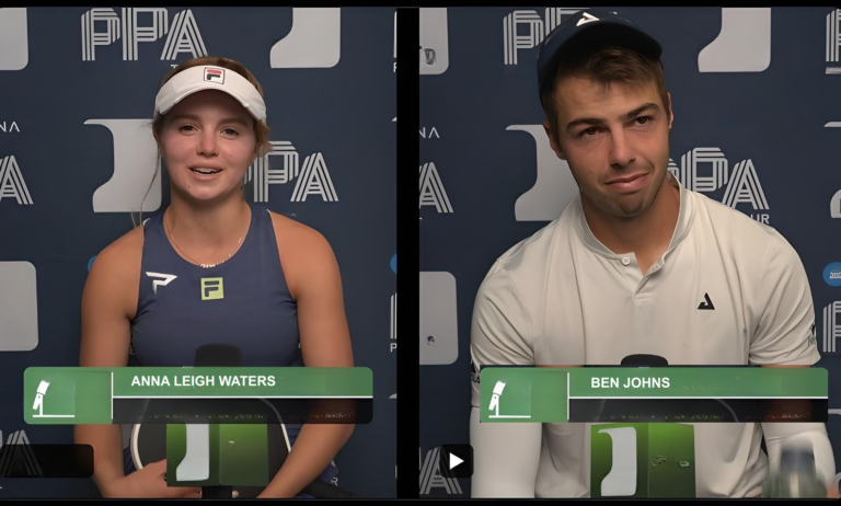 Anna Leigh Waters and Ben Johns: Their Latest Loss in a Pickleball Showdown