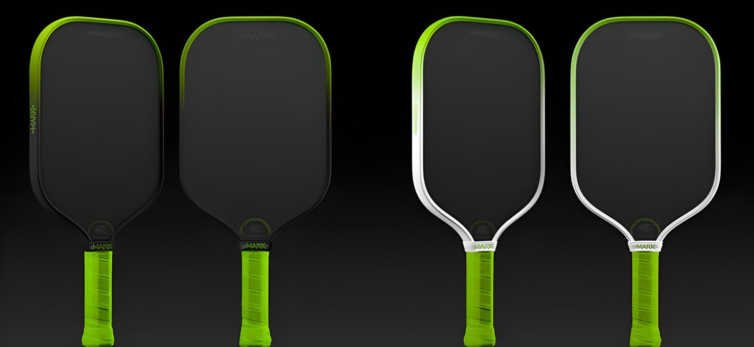 Marked Unmarked Pickleball Paddle