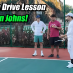 How to Hit Topspin Drive in Pickleball with Ben Johns