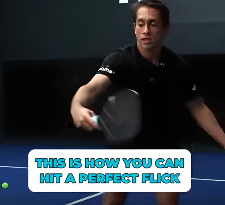 Perfect your pickleball flick