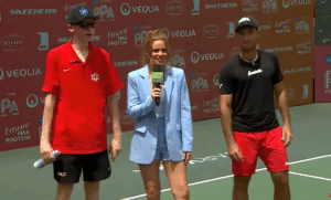 B.Johns/Tardio vs Johnson/Klinger at the Veolia Atlanta Pickleball Championships