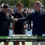Johns/Tardio v Martinez Vich/Wright at the Veolia Bristol Open