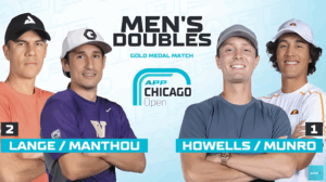 Men’s Pro Doubles Final – Will Howells & Jack Munro vs. Erik Lange & Max Manthou | APP Chicago Open
