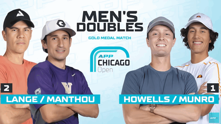 Men’s Pro Doubles Final – Will Howells & Jack Munro vs. Erik Lange & Max Manthou | APP Chicago Open